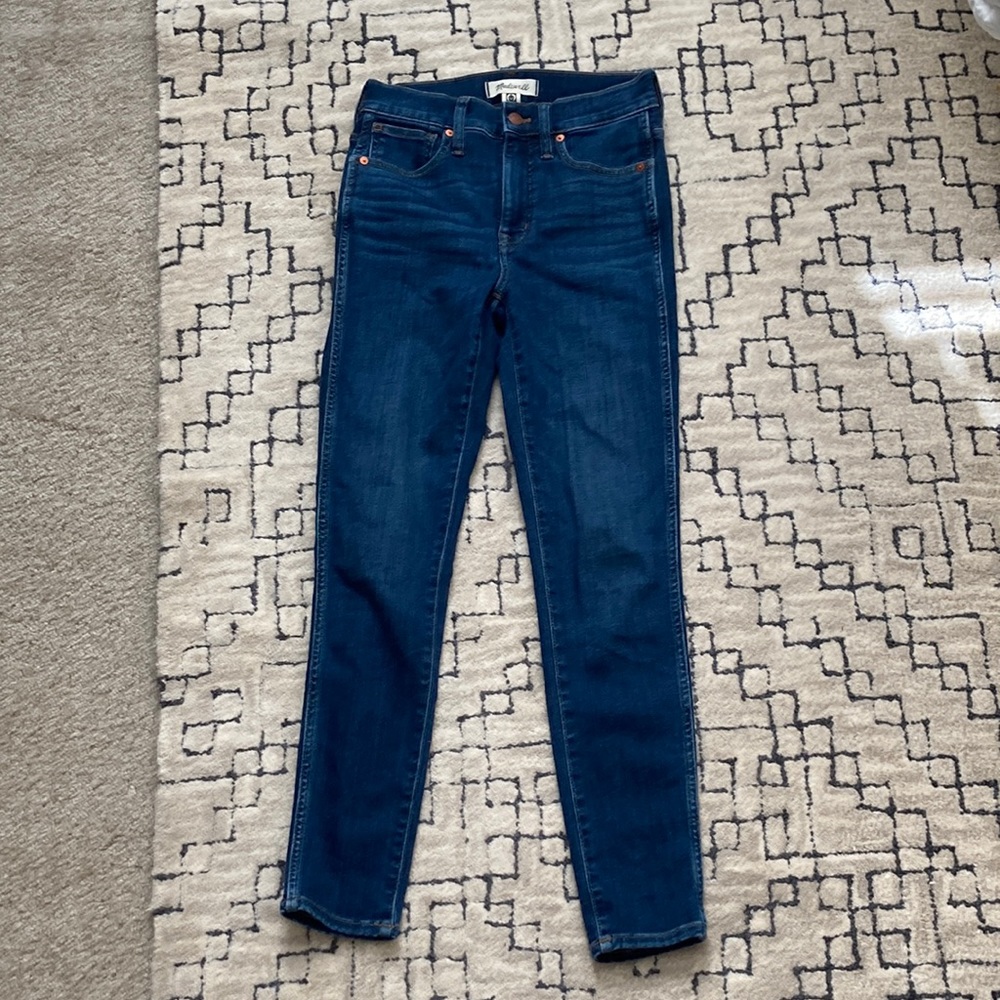 Madewell High Rise Skinny Jeans